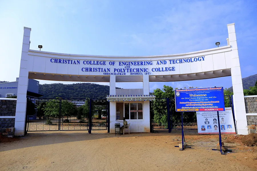Christian College of Engineering and Technology Cover