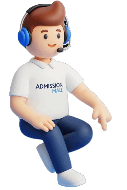 Contact us for admissions on mobile