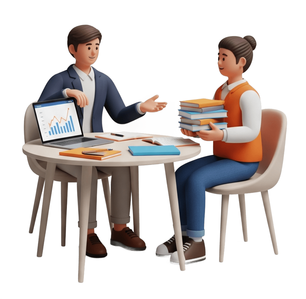 Students celebrating their admission success